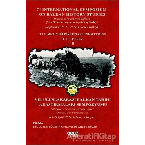 Balkan Tarihi Araştırmaları Cilt: 2 - Zafer Gölen - Gece Kitaplığı