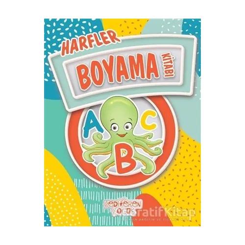 Harfler Boyama Kitabı - Bilgenur Çorlu - Yediveren Çocuk