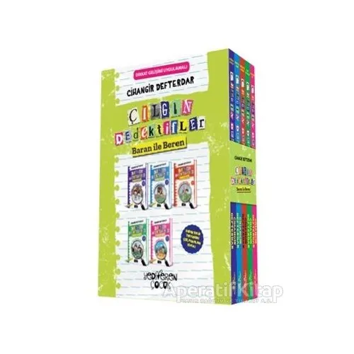 Çılgın Dedektifler Set (5 Kitap Takım) - Cihangir Defterdar - Yediveren Çocuk
