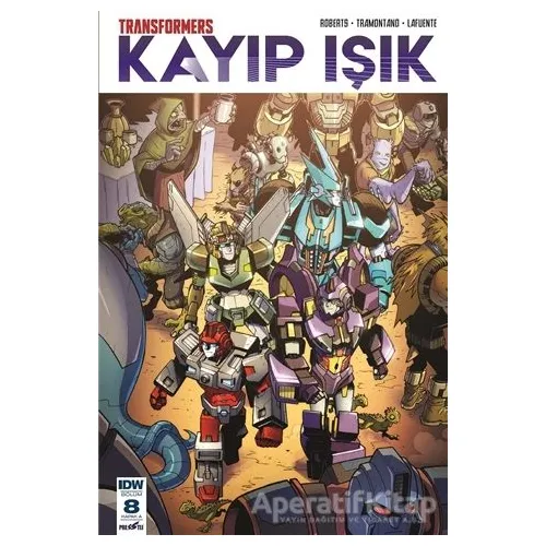 Transformers Kayıp Işık Bölüm 8 (Kapak A) - James Roberts - Presstij Kitap