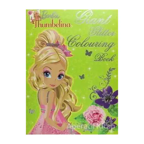 Barbie Thumbelina: Giant Glitter Colouring Book - Kolektif - Euro Books