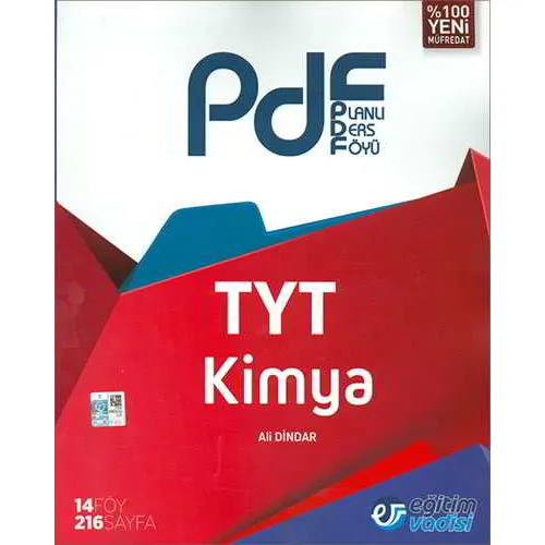 Eğitim Vadisi TYT Kimya PDF Planlı Ders Föyü