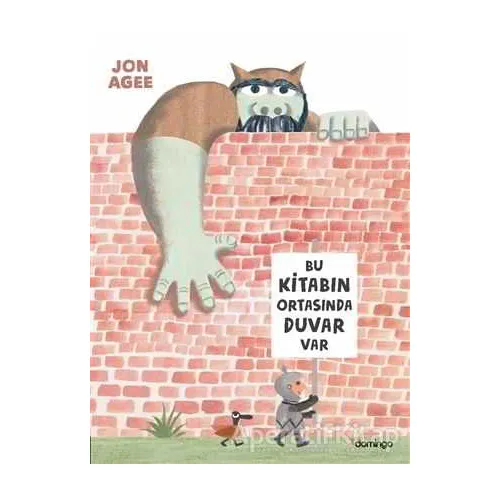 Bu Kitabın Ortasında Duvar Var - Jon Agee - Domingo Yayınevi