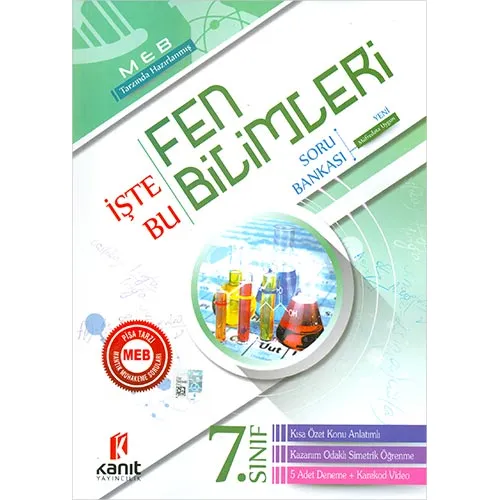 Kanıt 7.Sınıf İşte Bu Fen Bilimleri Soru Bankası