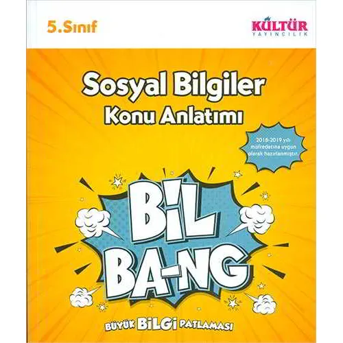 Kültür 5.Sınıf Sosyal Bilgiler BİL BANG Konu Anlatım