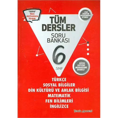 Tercih Akademi 6.Sınıf Tüm Dersler Soru Bankası