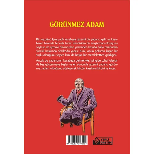 Görünmez Adam - H.G. Wells - Aperatif Kitap Yayınları