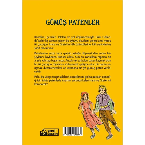 Gümüş Patenler - Mary Mapes Dodge - Aperatif Kitap Yayınları