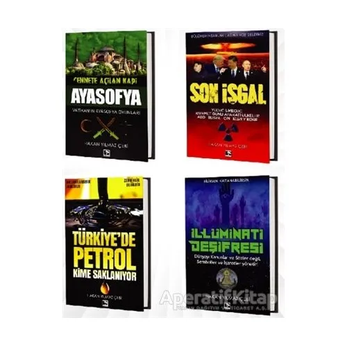 Saklı Gerçekler Seti (4 Kitap Takım) - Hakan Yılmaz Çebi - Çınaraltı Yayınları