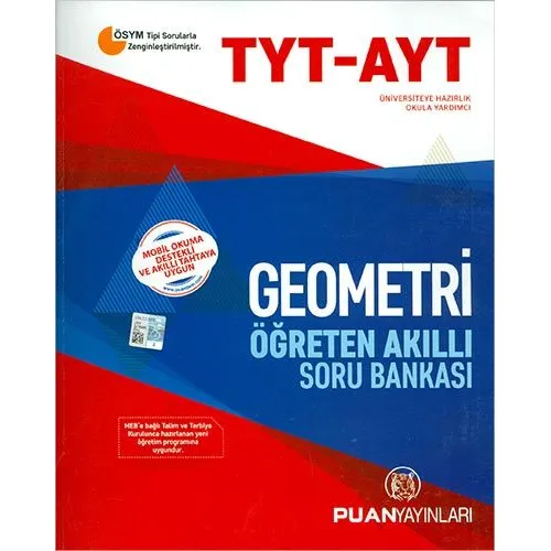 Puan TYT AYT Geometri Öğreten Akıllı Soru Bankası