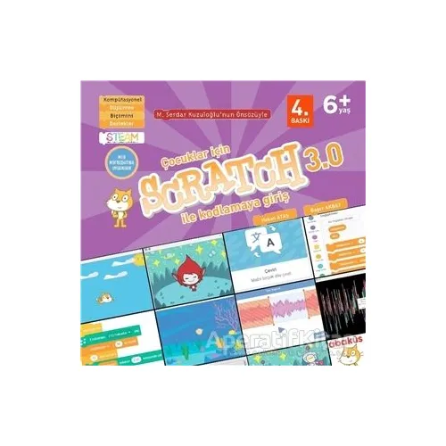 Çocuklar İçin Scratch 3.0 ile Kodlamaya Giriş - Bager Akbay - Abaküs Kitap