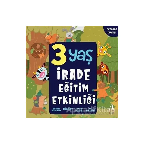3 Yaş İrade Eğitim Etkinliği - Kolektif - Arunas Yayıncılık
