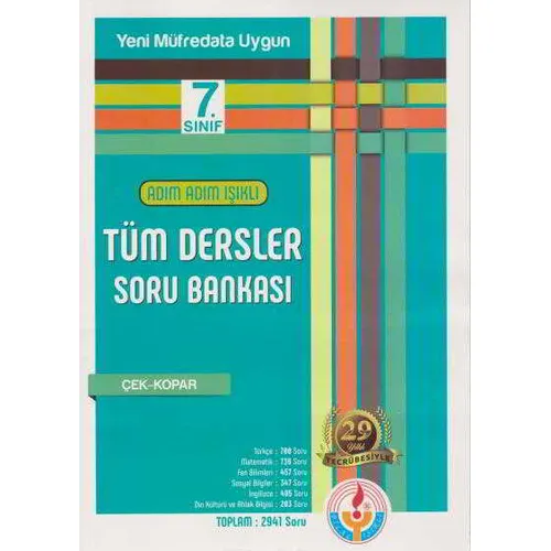 Adım Adım Işıklı 7.Sınıf Tüm Dersler Soru Bankası