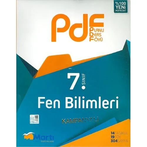 Martı Kampanyalı 7.Sınıf Fen Bilimleri PDF Planlı Ders Föyü