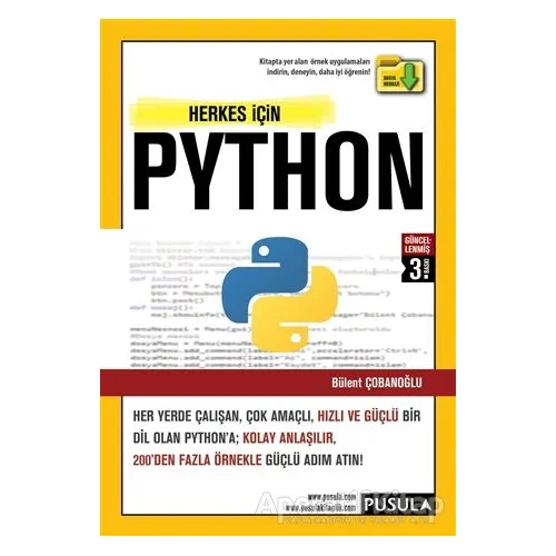 Herkes İçin Python - Bülent Çobanoğlu - Pusula Yayıncılık