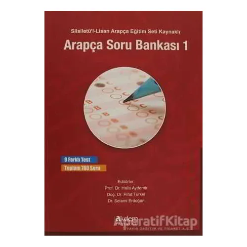 Silsiletül-Lisan Arapça Eğitim Seti Kaynaklı Arapça Soru Bankası 1