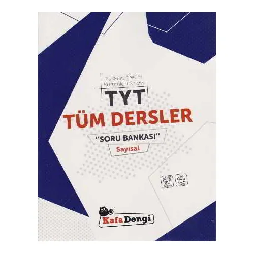 Kafadengi TYT Tüm Dersler Sayısal Soru Bankası