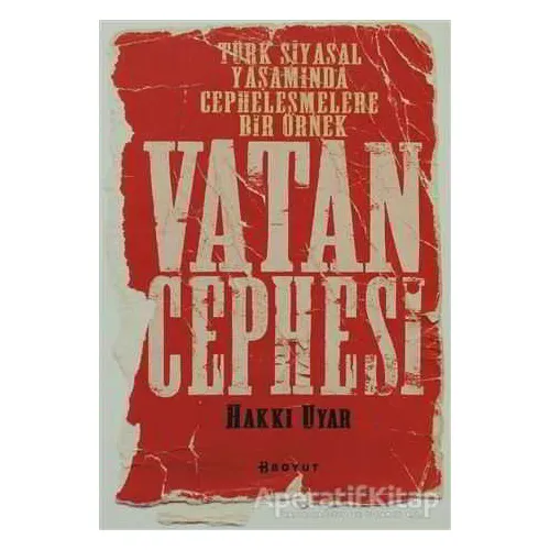 Vatan Cephesi - Hakkı Uyar - Boyut Yayın Grubu