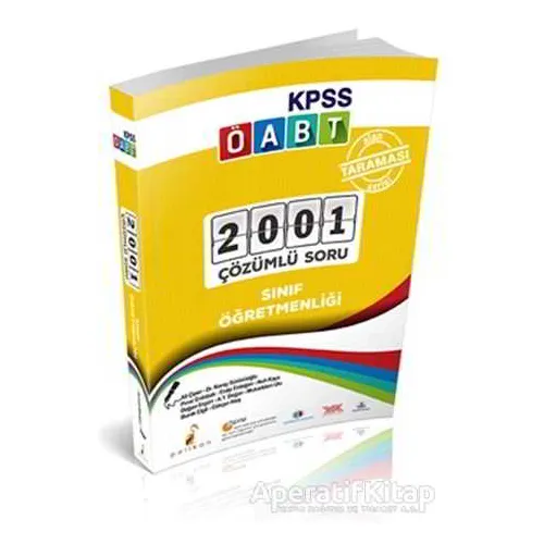 2018 KPSS ÖABT Sınıf Öğretmenliği Alan Taraması Serisi 2001 Çözümlü Soru
