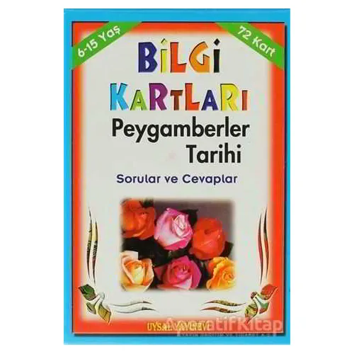 Bilgi Kartları - Peygamberler Tarihi 72 Kart 6 - 15 Yaş - Kolektif - Uysal Yayınevi