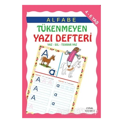 Alfabe - Tükenmeyen Yazı Defteri - Asım Uysal - Uysal Yayınevi