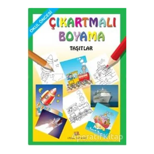 Çıkartmalı Boyama - Taşıtlar - Mürşide Uysal - Uysal Yayınevi