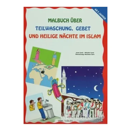Malbuch Über Teilwaschung Gebet Und Heilige Nachte Im Islam - Mürşide Uysal - Uysal Yayınevi