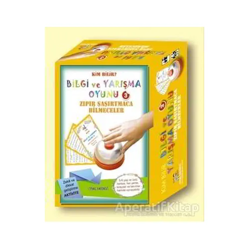 Bilgi ve Yarışma Oyunu 3 - Zıpır Şaşırtmaca Bilmeceler - Mürşide Uysal - Uysal Yayınevi
