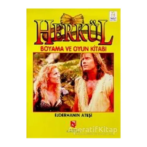 Herkül Boyama ve Oyun Kitabı Ejderhanın Ateşi - Derleme - Aksoy Yayıncılık