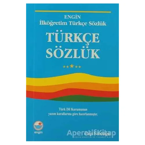 İlköğretim Türkçe Sözlük (Cep Sözlüğü) - Cahit Kavcar - Engin Yayınevi