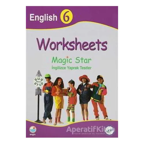 Worksheets Magic Star İngilizce Yaprak Testler English 6 - Kolektif - Engin Yayınevi