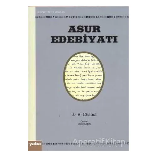 Asur Edebiyatı - J. B. Chabot - Yaba Yayınları