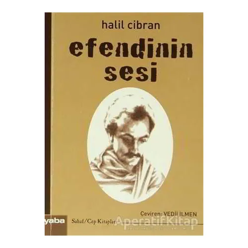 Efendinin Sesi - Halil Cibran - Yaba Yayınları
