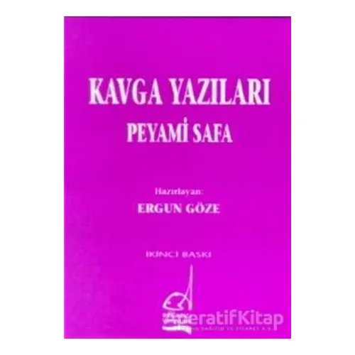 Kavga Yazıları - Peyami Safa - Boğaziçi Yayınları