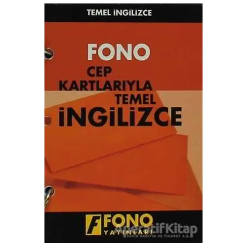 Cep Kartlarıyla Temel İngilizce - Kolektif - Fono Yayınları