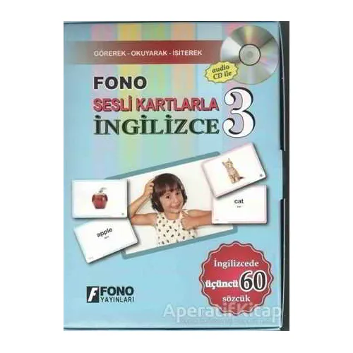 Sesli Kartlarla İngilizce 3 - Kolektif - Fono Yayınları