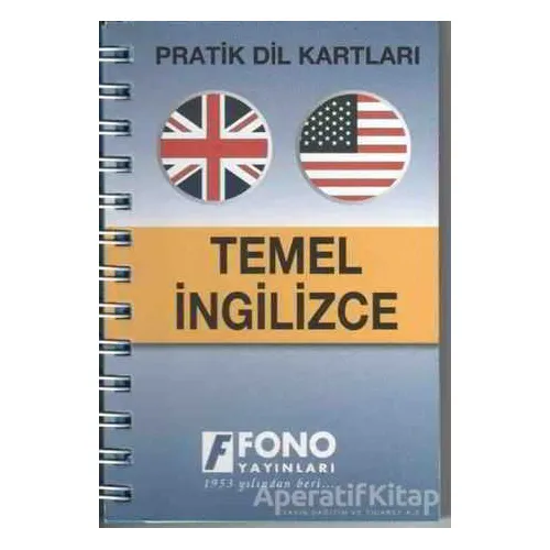 Pratik Dil Kartlarıyla Temel İngilizce Sözcükler - Kolektif - Fono Yayınları