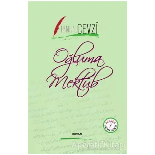 Oğluma Mektub - İbnul Cevzi - Beyan Yayınları
