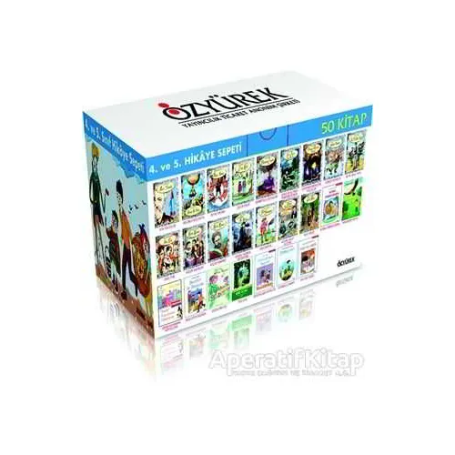 4. ve 5. Sınıf Eğitim Seti (50 Kitap Kutulu) - Kolektif - Özyürek Yayınları