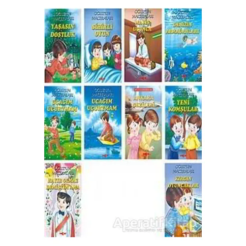 Oğuz’un Maceraları Dizisi 10 Kitap Takım - Fatma Tatcı - Akçağ Yayınları