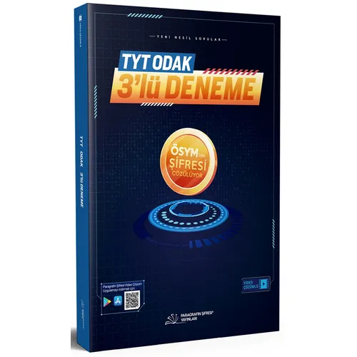 Paragrafın Şifresi TYT Odak 3 Deneme Paragrafın Şifresi