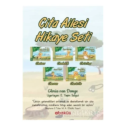 Çita Ailesi Hikaye Seti (5 Kitap Takım) - Gloria Van Donge - Abaküs Kitap