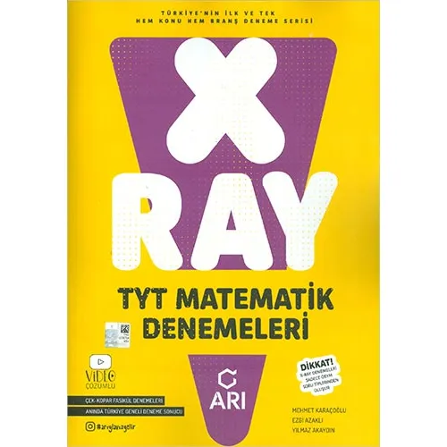 Arı Yayıncılık TYT Matematik X RAY Denemeleri