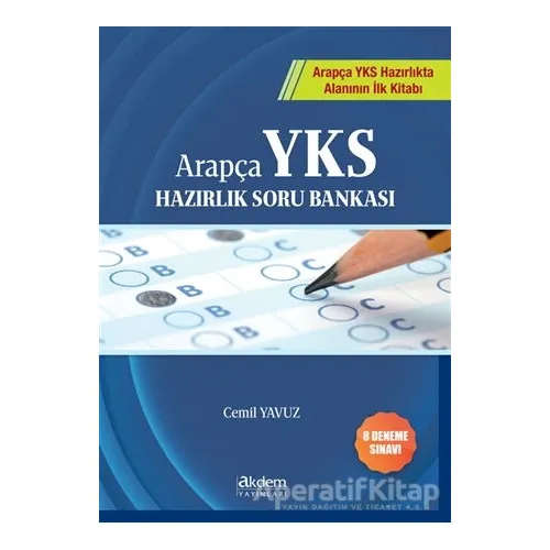 Arapça YKS Hazırlık Soru Bankası - Cemil Yavuz - Akdem Yayınları