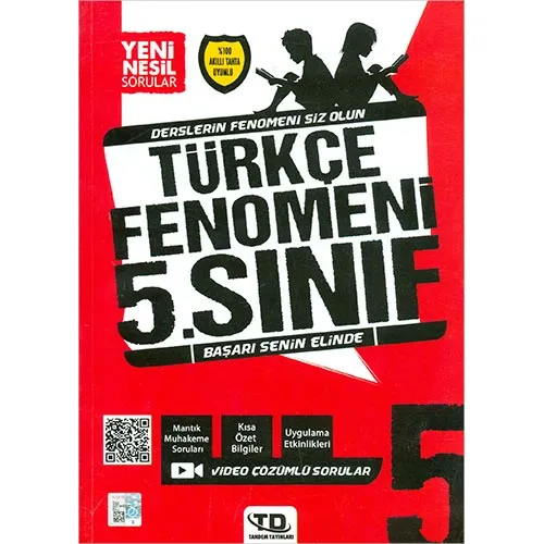 5.Sınıf Türkçe Fenomeni Soru Bankası Tandem Yayınları