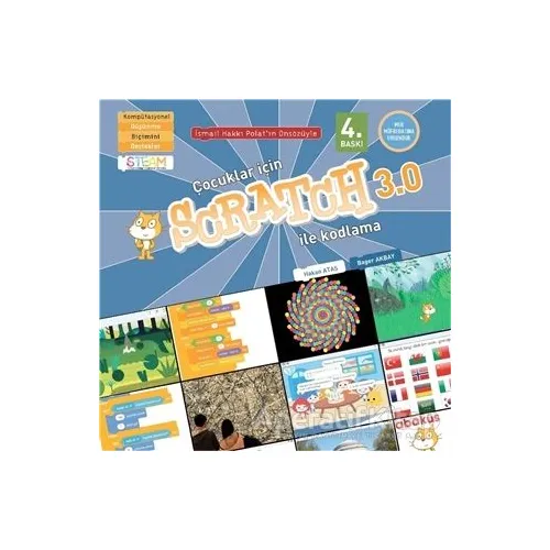 Çocuklar İçin Scratch 3.0 ile Kodlama - Bager Akbay - Abaküs Kitap