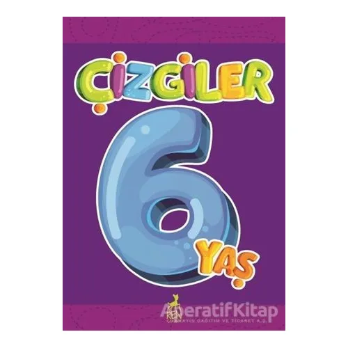 Çizgiler 6 Yaş - Kolektif - Ren Çocuk