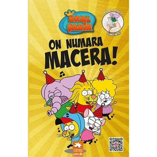 On Numara Macera! - Kral Şakir 10 - Varol Yaşaroğlu - Eksik Parça Yayınları