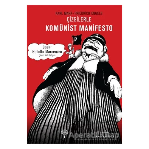 Çizgilerle Komünist Manifesto - Friedrich Engels - Yordam Kitap