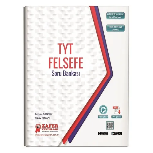 Zafer YKS TYT Felsefe Soru Bankası Zafer Yayınları